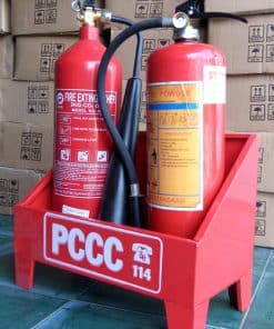 Kệ Để 2 Bình Chữa Cháy