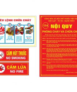 Nội quy tiêu lệnh chữa cháy