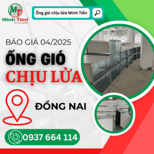 Ống gió chịu lửa tại Đồng Nai